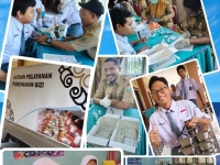 CEK KESEHATAN GRATIS DAN MAKAN BERGIZI GRATIS  WARNAI SEPTEMBER DI SMA N 1 BAE KUDUS