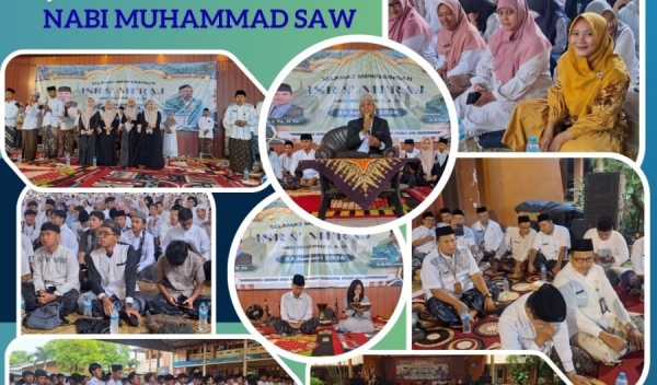 MENGAMBIL HIKMAH DI TENGAH UJIAN : SMA N 1 BAE KUDUS PERINGATI ISRA' MI'RAJ 1447 H